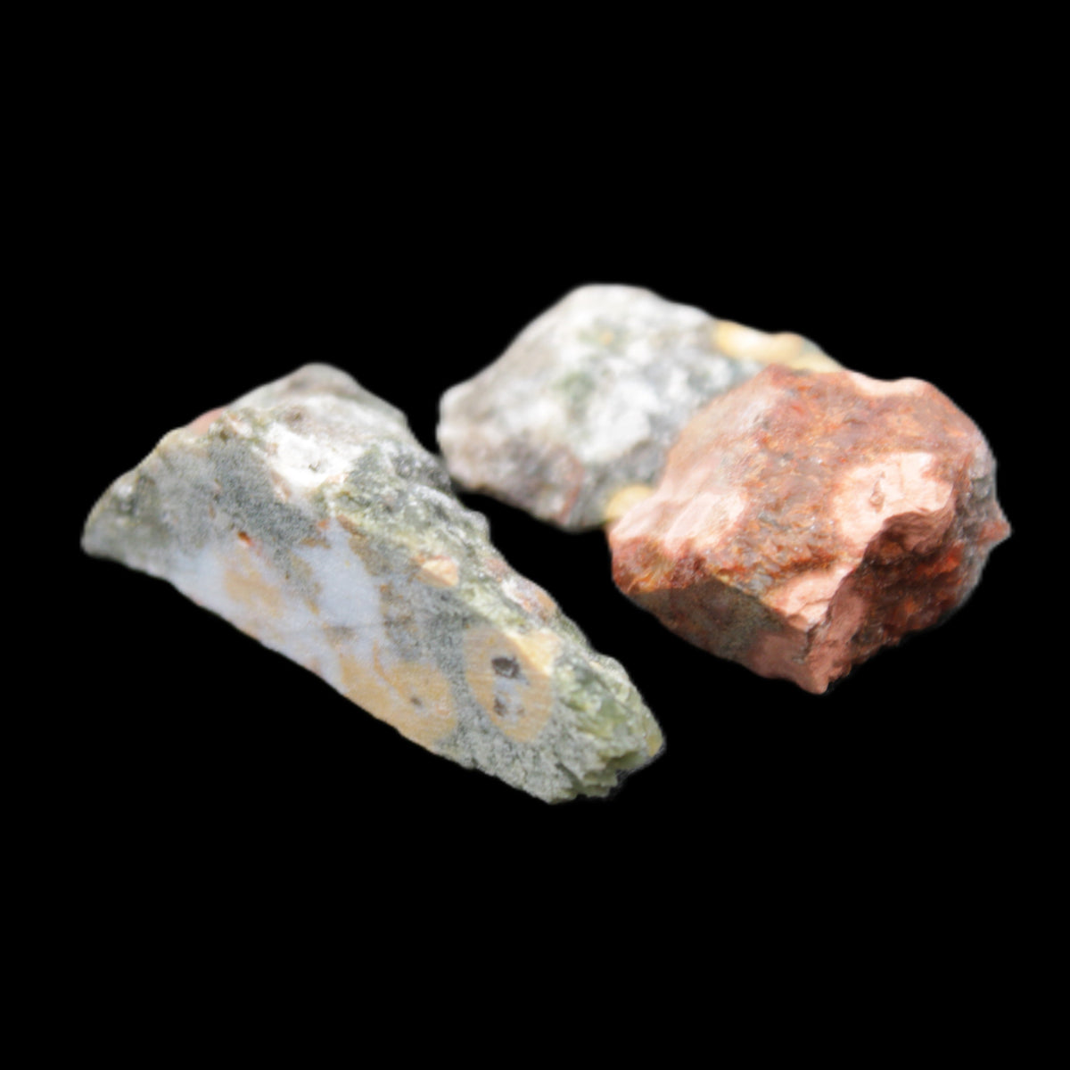 8th Vein Eye Ocean Jasper 3/4 stones 15-16g in sunlight - Rocks and Things Store