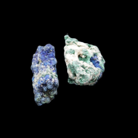 Veszelyite Malachite Green Stone 3-5 stones 21-23g in sunlight - Rocks and Things Store