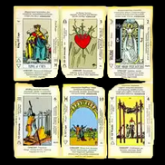 Classic Tarot cards in sunlight - Rocks and Things Store