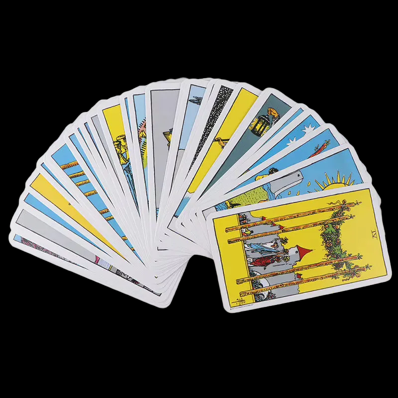 The Rider Tarot card deck with guide in sunlight - Rocks and Things Store