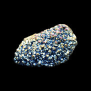 Aura electroplated Quartz cluster 38-45mm 24-28g in sunlight - Rocks and Things Store