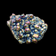Aura electroplated Quartz cluster 38-45mm 24-28g in sunlight - Rocks and Things Store