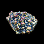 Aura electroplated Quartz cluster 38-45mm 24-28g in sunlight - Rocks and Things Store