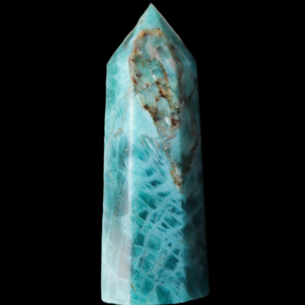 Apatite wand 24*19*64mm 55g in sunlight - Rocks and Things Store