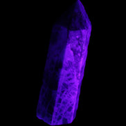 Apatite wand 24*19*64mm 55g in UV light - Rocks and Things Store
