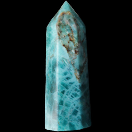 Apatite wand 24*19*64mm 55g in sunlight - Rocks and Things Store