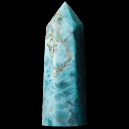 Apatite wand 24*19*64mm 55g in sunlight - Rocks and Things Store