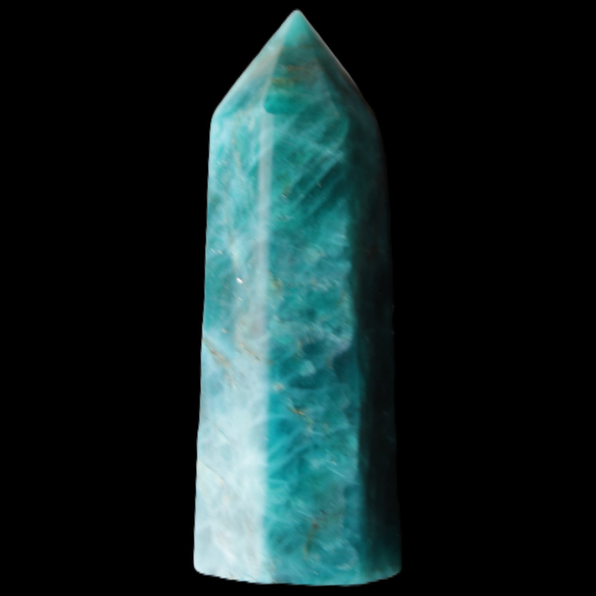 Apatite wand 24*19*64mm 55g in sunlight - Rocks and Things Store
