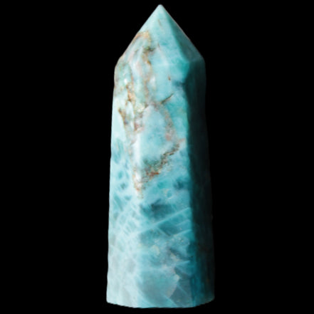 Apatite wand 24*19*64mm 55g in sunlight - Rocks and Things Store