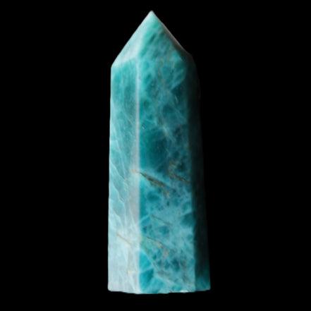 Apatite wand 24*19*64mm 55g in sunlight - Rocks and Things Store
