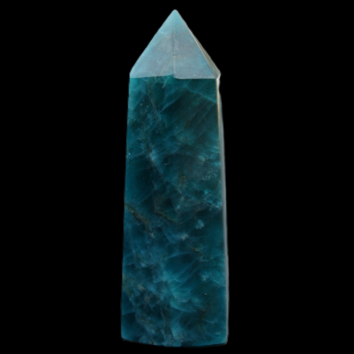 Apatite wand 24*19*64mm 55g in sunlight - Rocks and Things Store