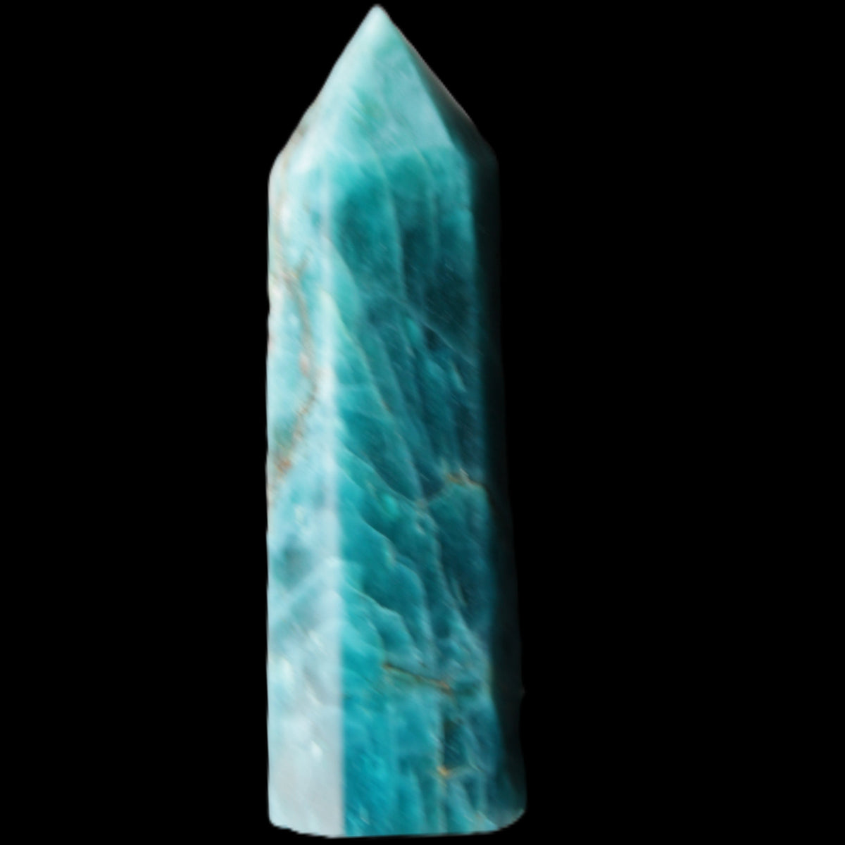 Apatite wand 24*19*64mm 55g in sunlight - Rocks and Things Store