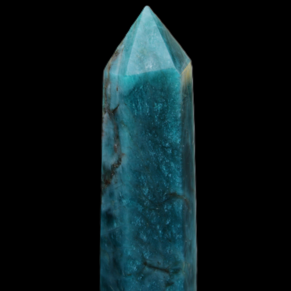 Apatite wand 24*19*64mm 55g in sunlight - Rocks and Things Store