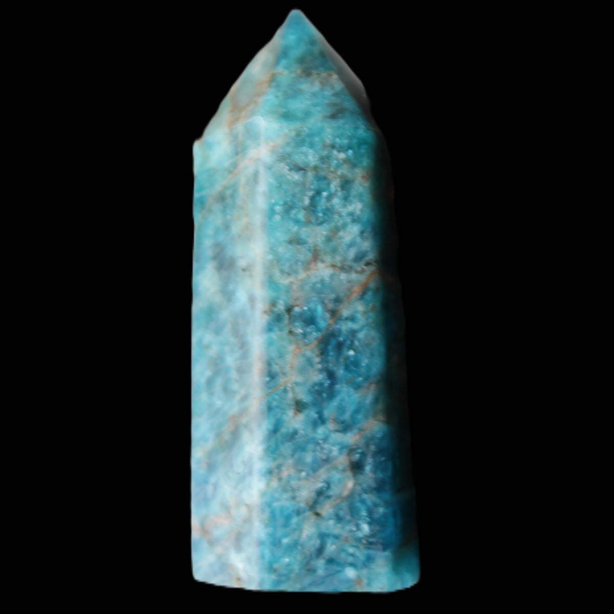 Apatite wand 24*19*64mm 28g in sunlight - Rocks and Things Store