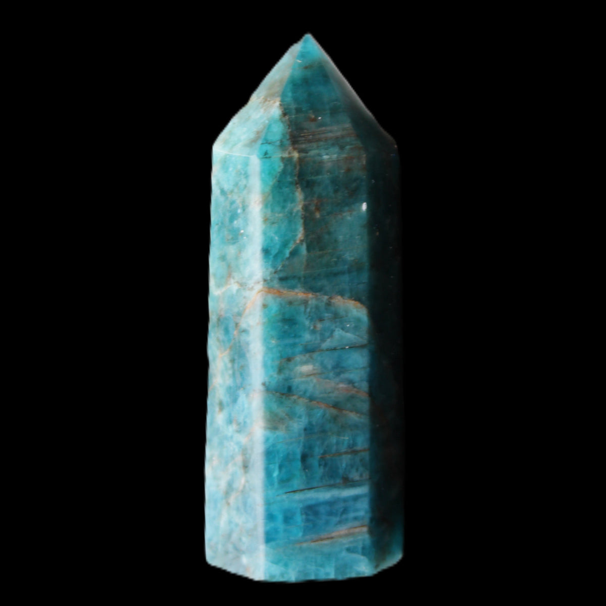 Apatite wand 24*19*64mm 28g in sunlight - Rocks and Things Store