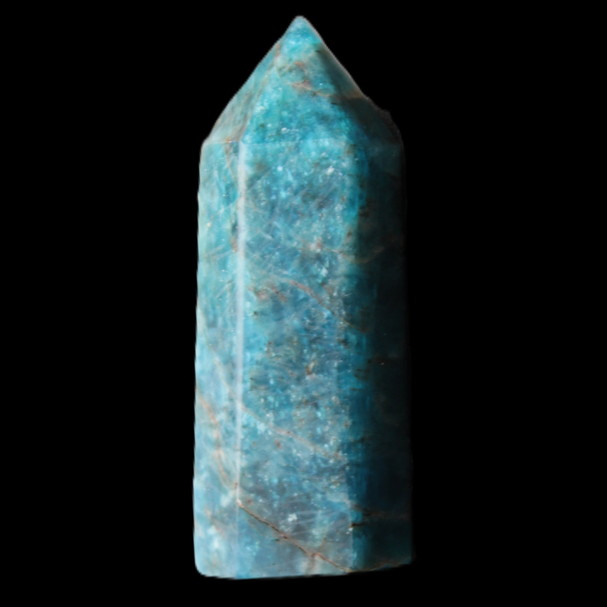 Apatite wand 24*19*64mm 28g in sunlight - Rocks and Things Store