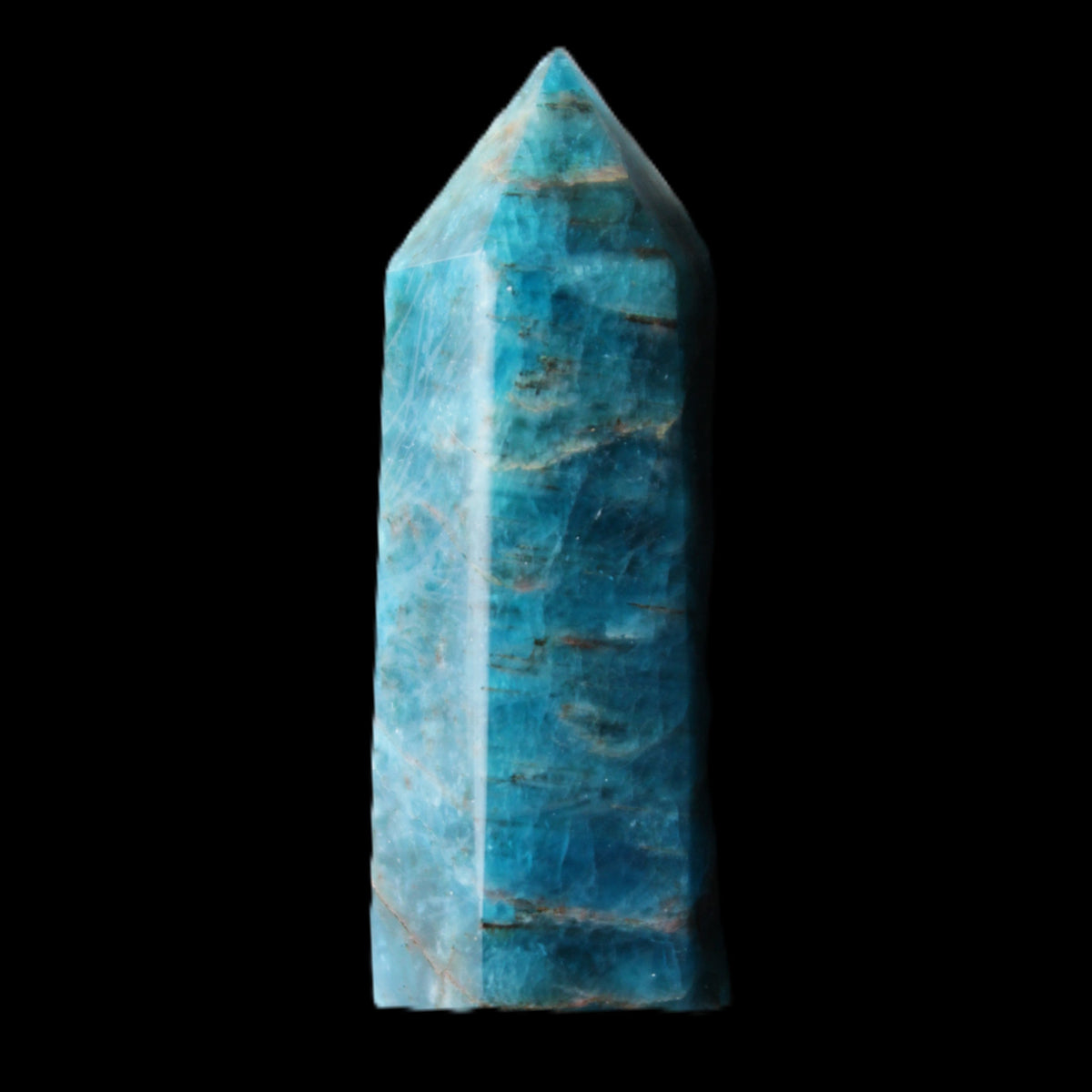 Apatite wand 24*19*64mm 28g in sunlight - Rocks and Things Store