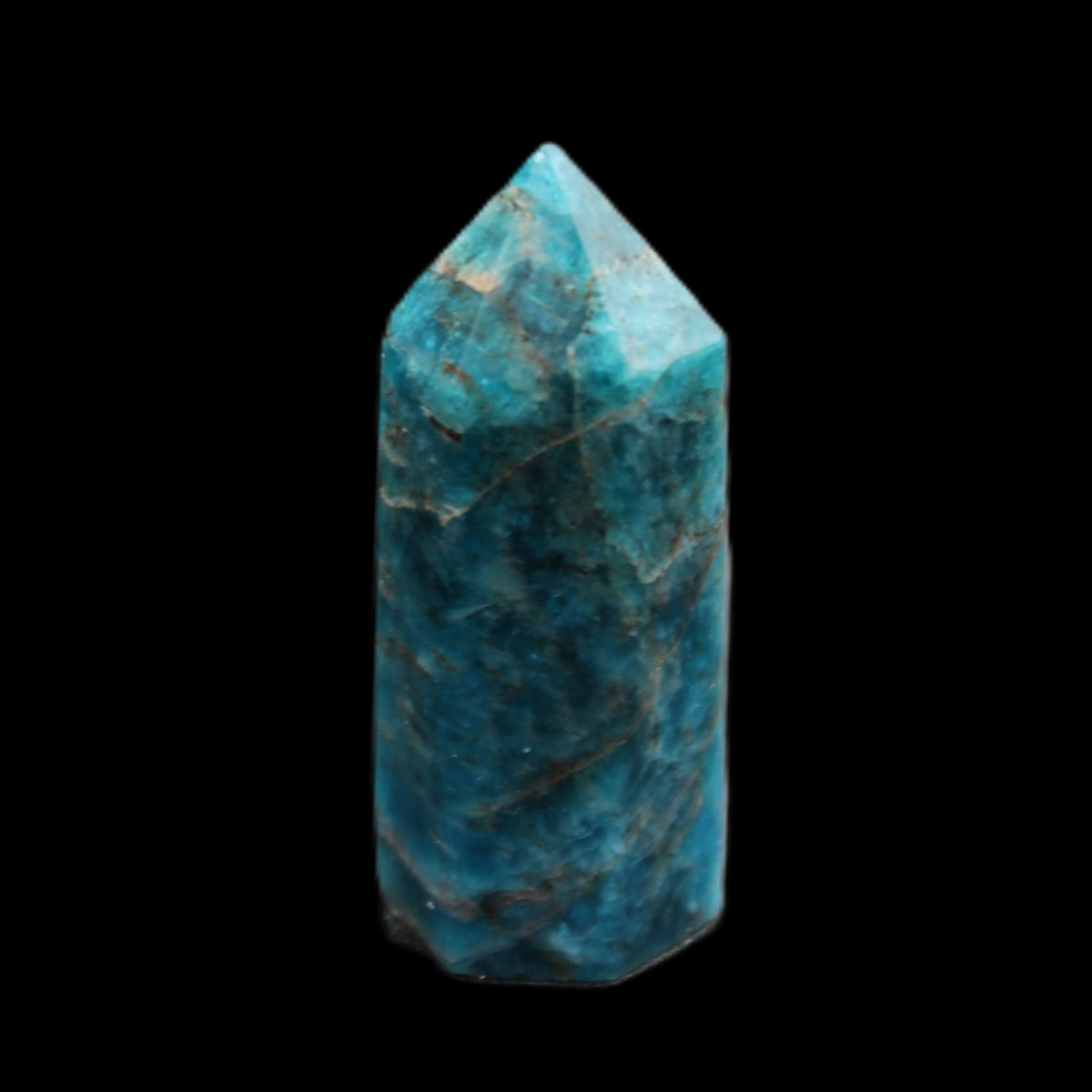 Apatite wand 24*19*64mm 28g in sunlight - Rocks and Things Store