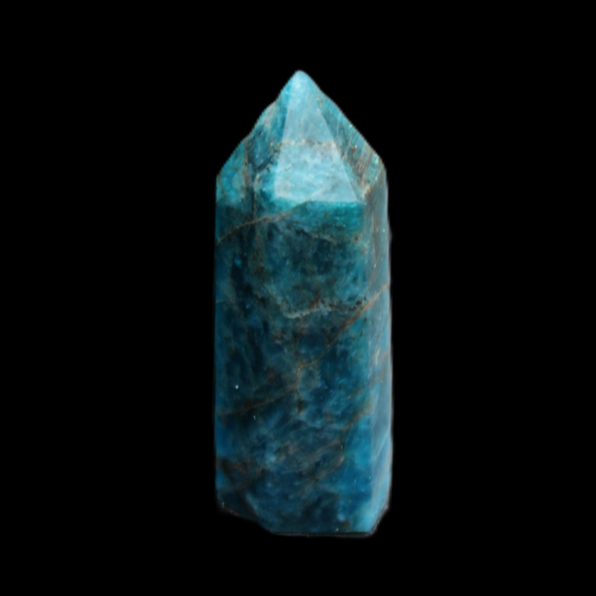 Apatite wand 24*19*64mm 28g in sunlight - Rocks and Things Store