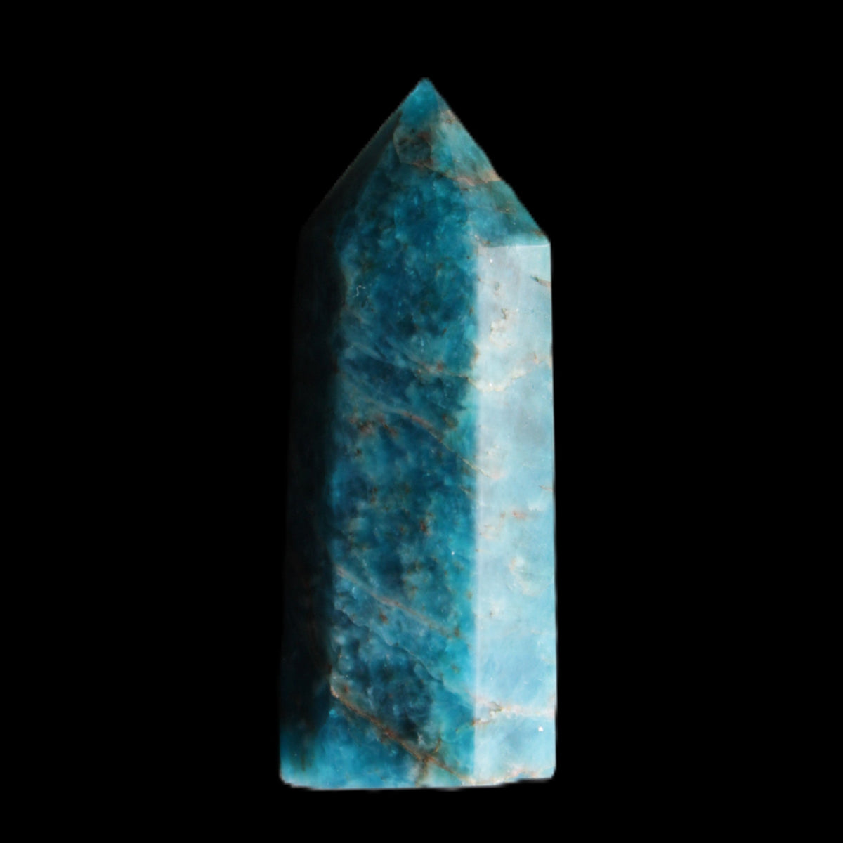 Apatite wand 24*19*64mm 28g in sunlight - Rocks and Things Store