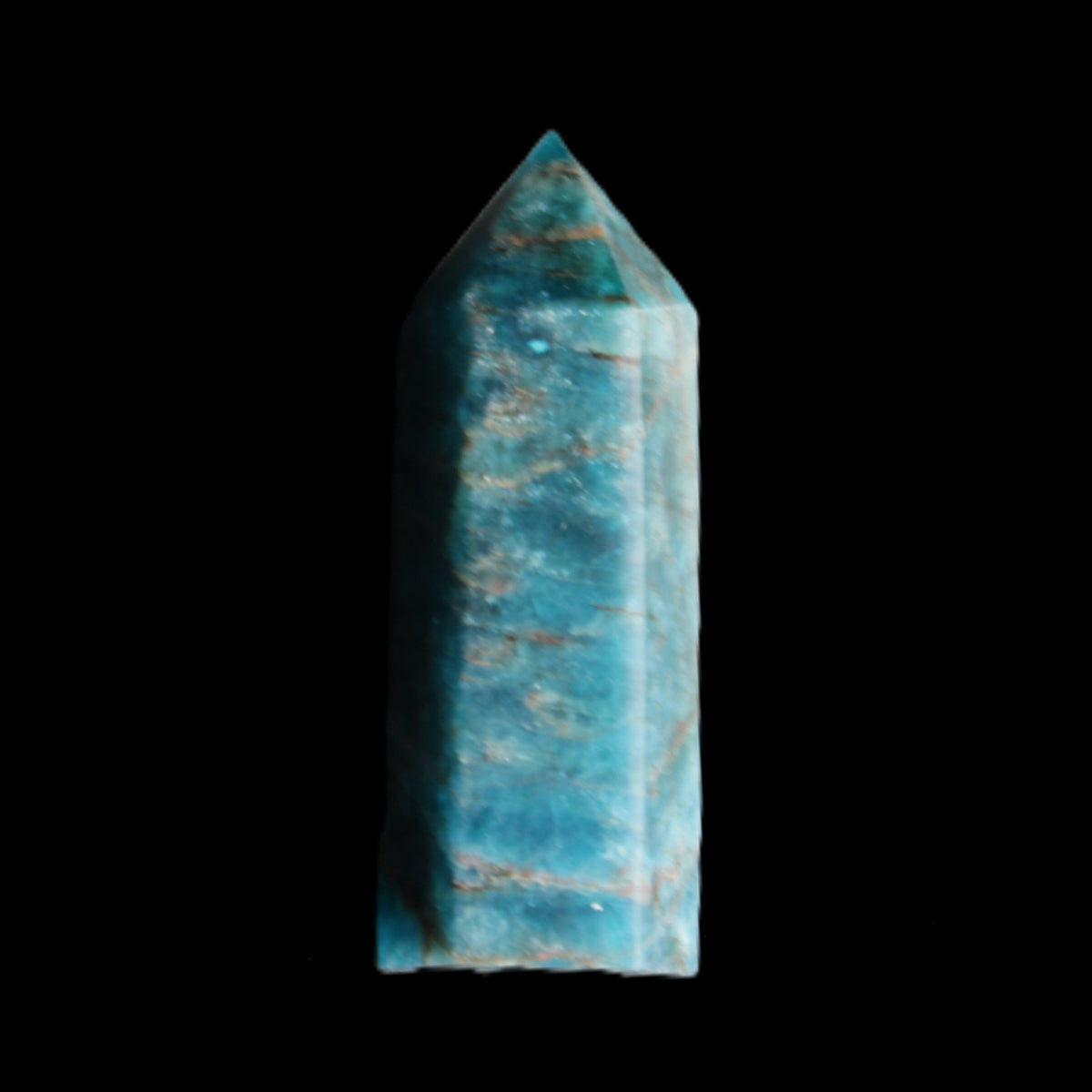 Apatite wand 24*19*64mm 28g in sunlight - Rocks and Things Store