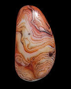 Crazy Lace Silk Banded Agate tumbled stone from Madagascar 59g in sunlight - Rocks and Things Store