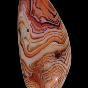 Crazy Lace Silk Banded Agate tumbled stone from Madagascar 59g in sunlight - Rocks and Things Store