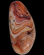 Crazy Lace Silk Banded Agate tumbled stone from Madagascar 59g in sunlight - Rocks and Things Store