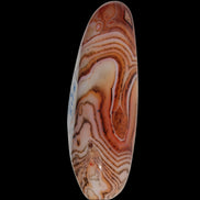 Crazy Lace Silk Banded Agate tumbled stone from Madagascar 59g in sunlight - Rocks and Things Store