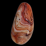 Crazy Lace Silk Banded Agate tumbled stone from Madagascar 59g in sunlight - Rocks and Things Store