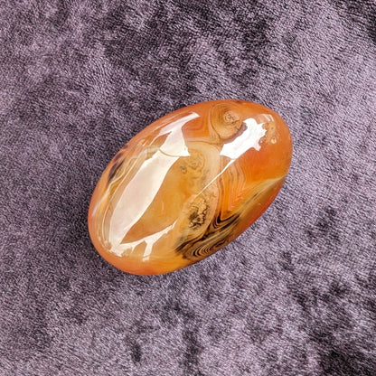 Crazy Lace Silk Banded Agate tumbled stone from Madagascar 66.3g Rocks and Things