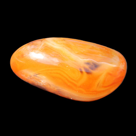 Crazy Lace Silk Banded Agate tumbled stone from Madagascar 63g in sunlight - Rocks and Things Store