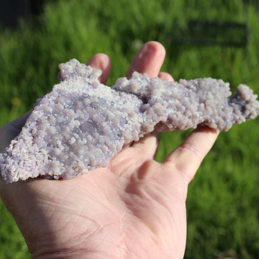 Purple Grape Agate botryoidal from Indonesia 405g