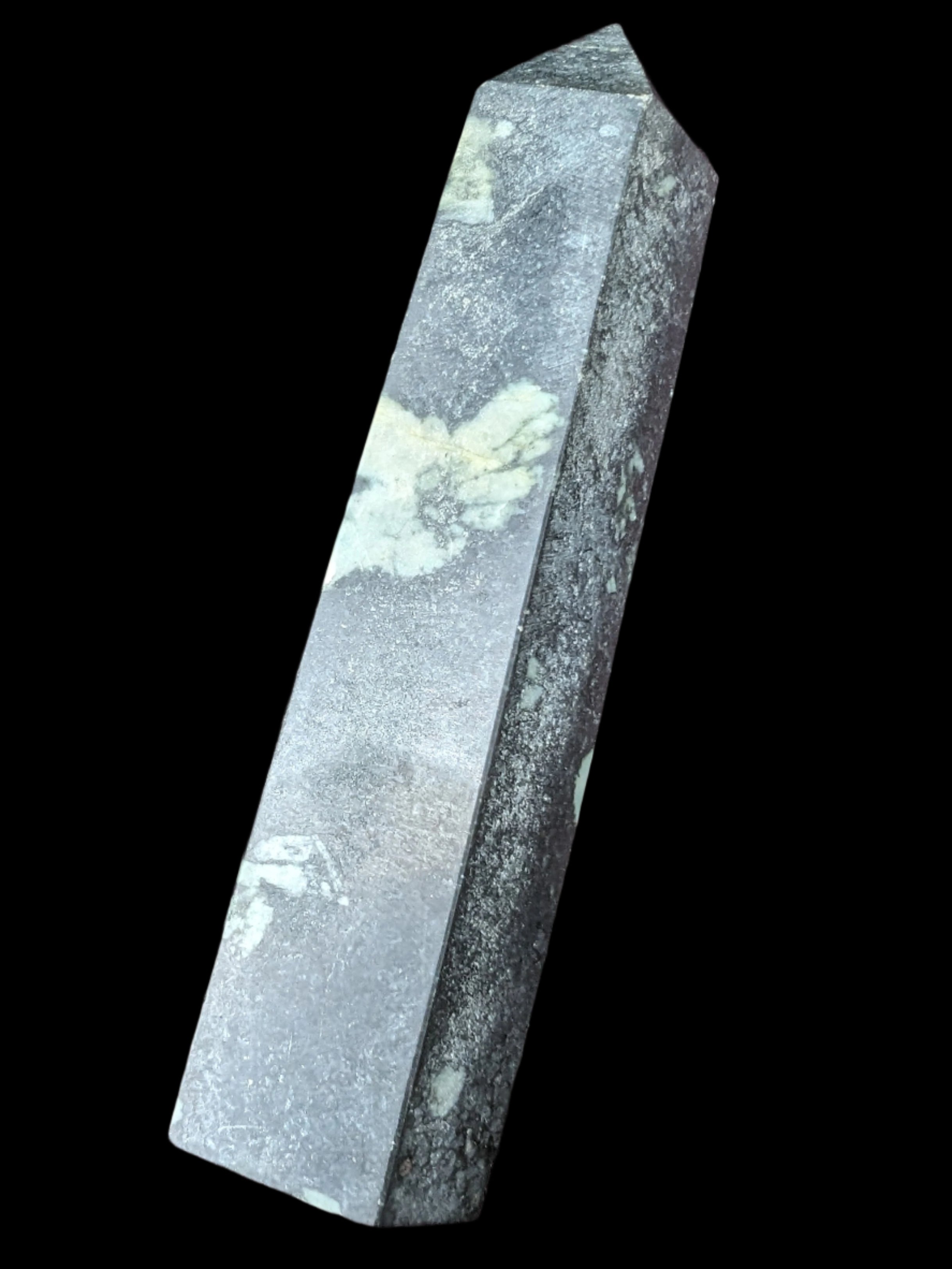 Chrysanthemum Stone wand 149g - Rocks and Things Store