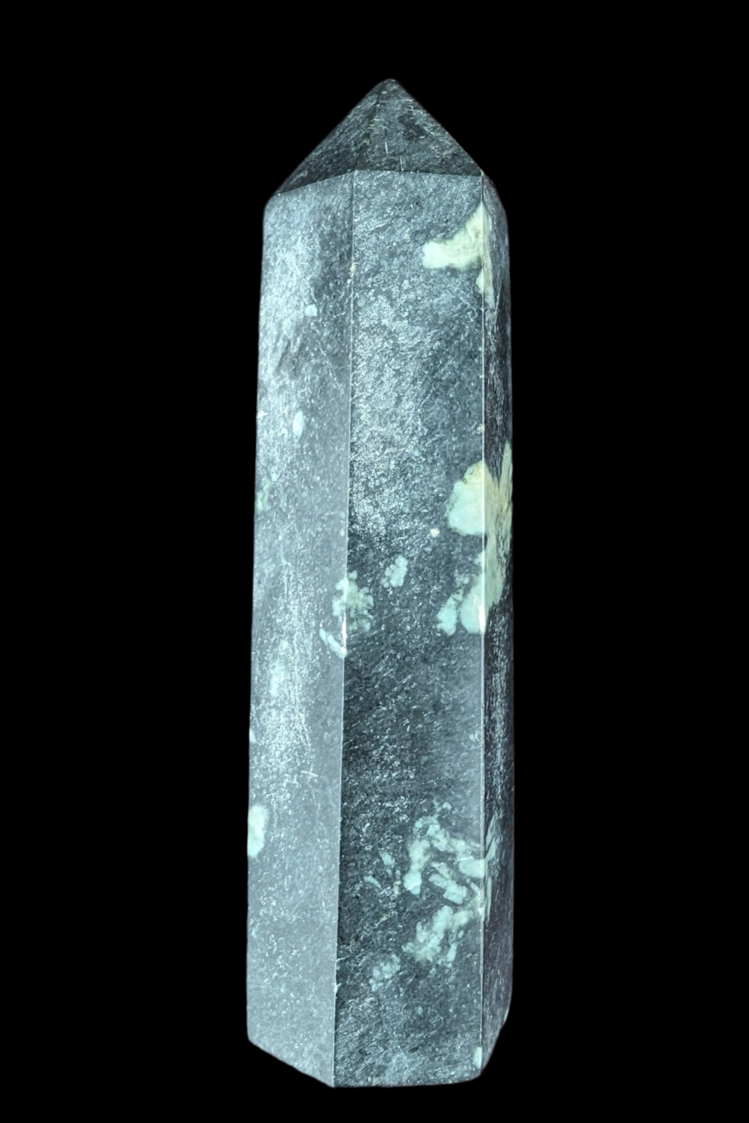Chrysanthemum Stone wand 149g - Rocks and Things Store