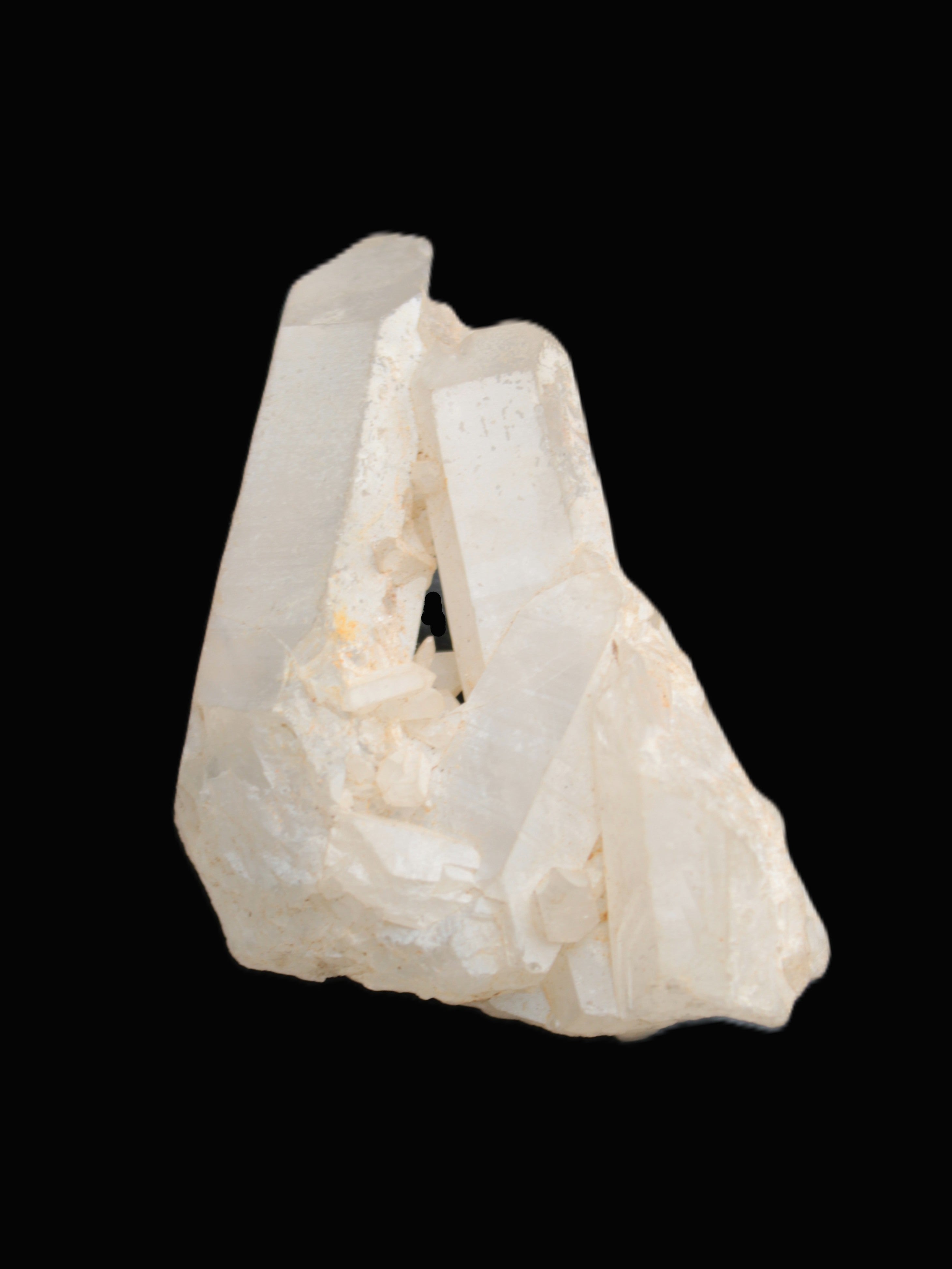 Clear Quartz cluster from Madagascar 45*60mm 61.8g in sunlight