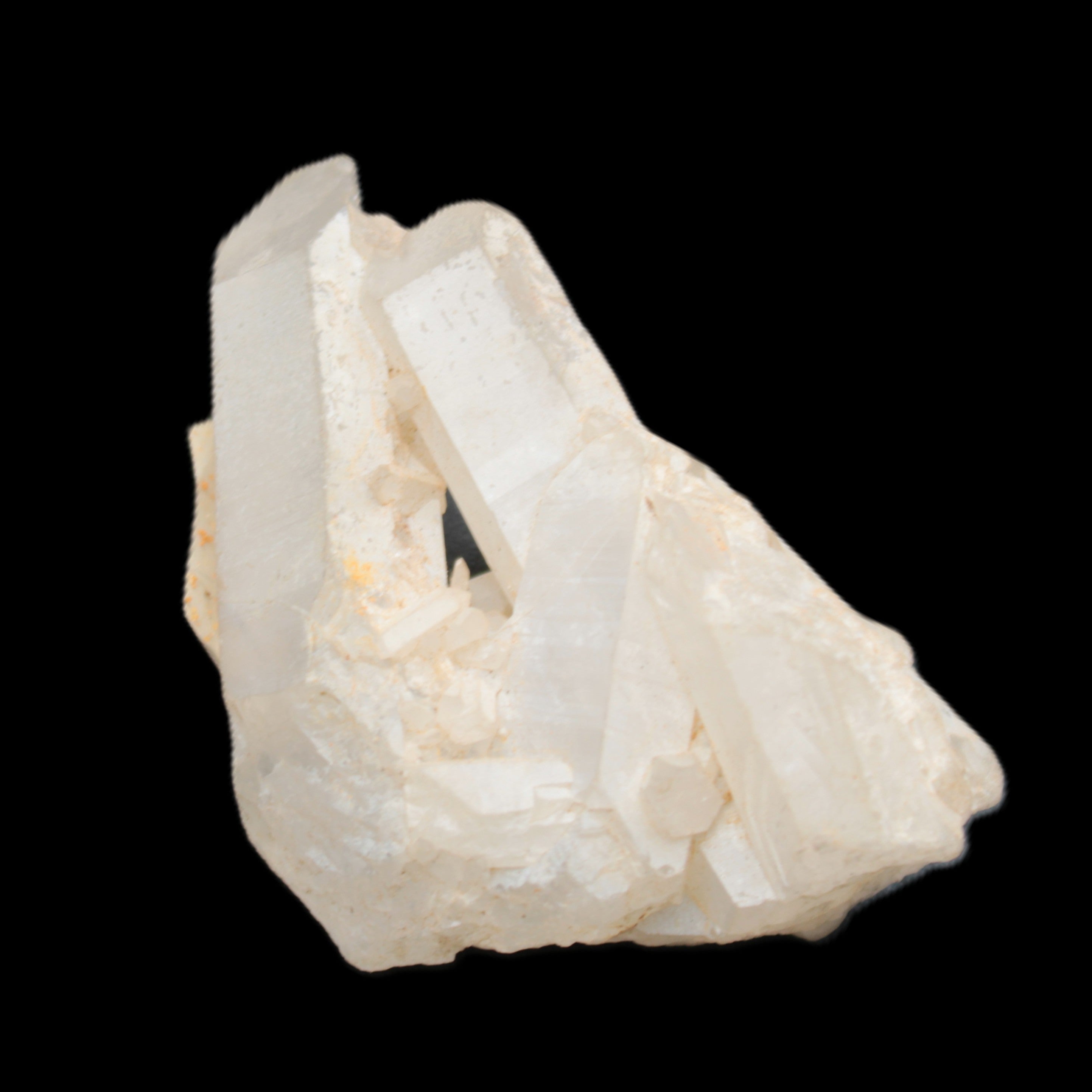 Clear Quartz cluster from Madagascar 45*60mm 61.8g in sunlight