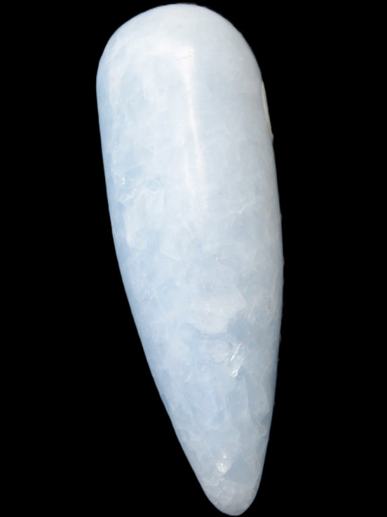 Celestite hand-carved massage wand, various sizes Rocks and Things