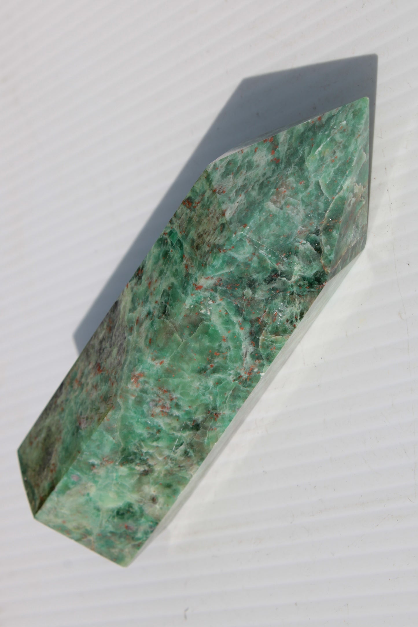 Zoisite obelisk 545g Rocks and Things