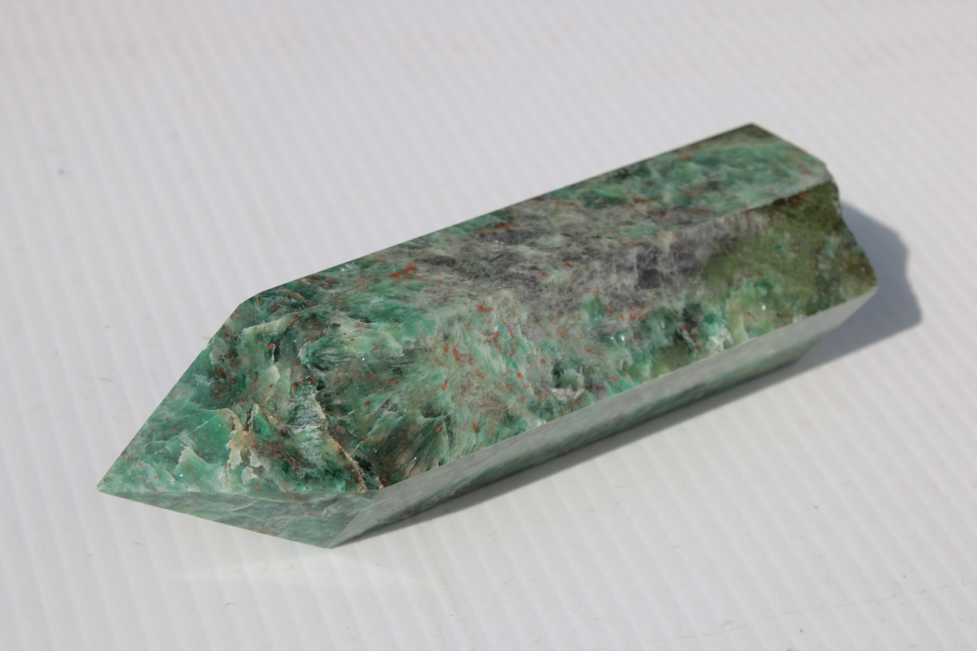 Zoisite obelisk 545g Rocks and Things