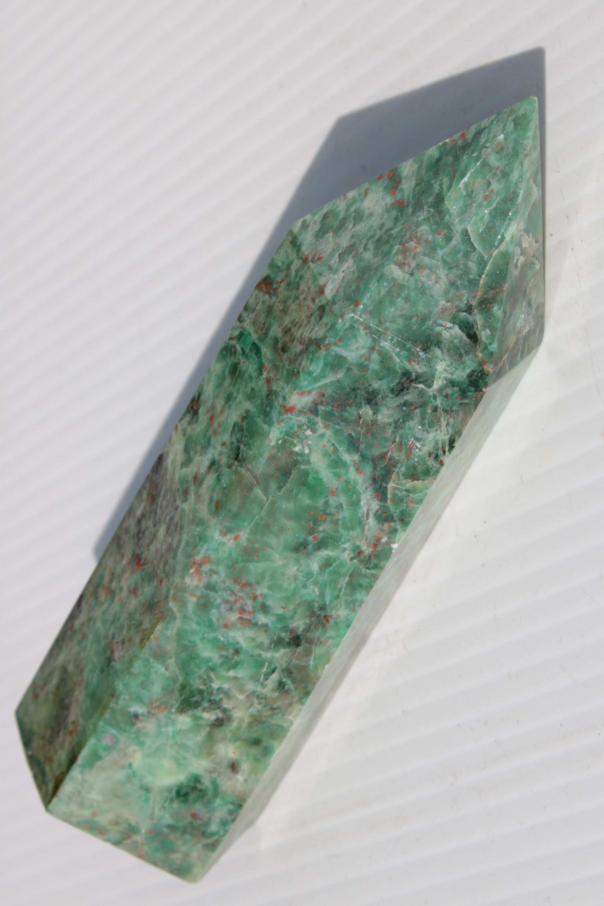 Zoisite obelisk 545g Rocks and Things