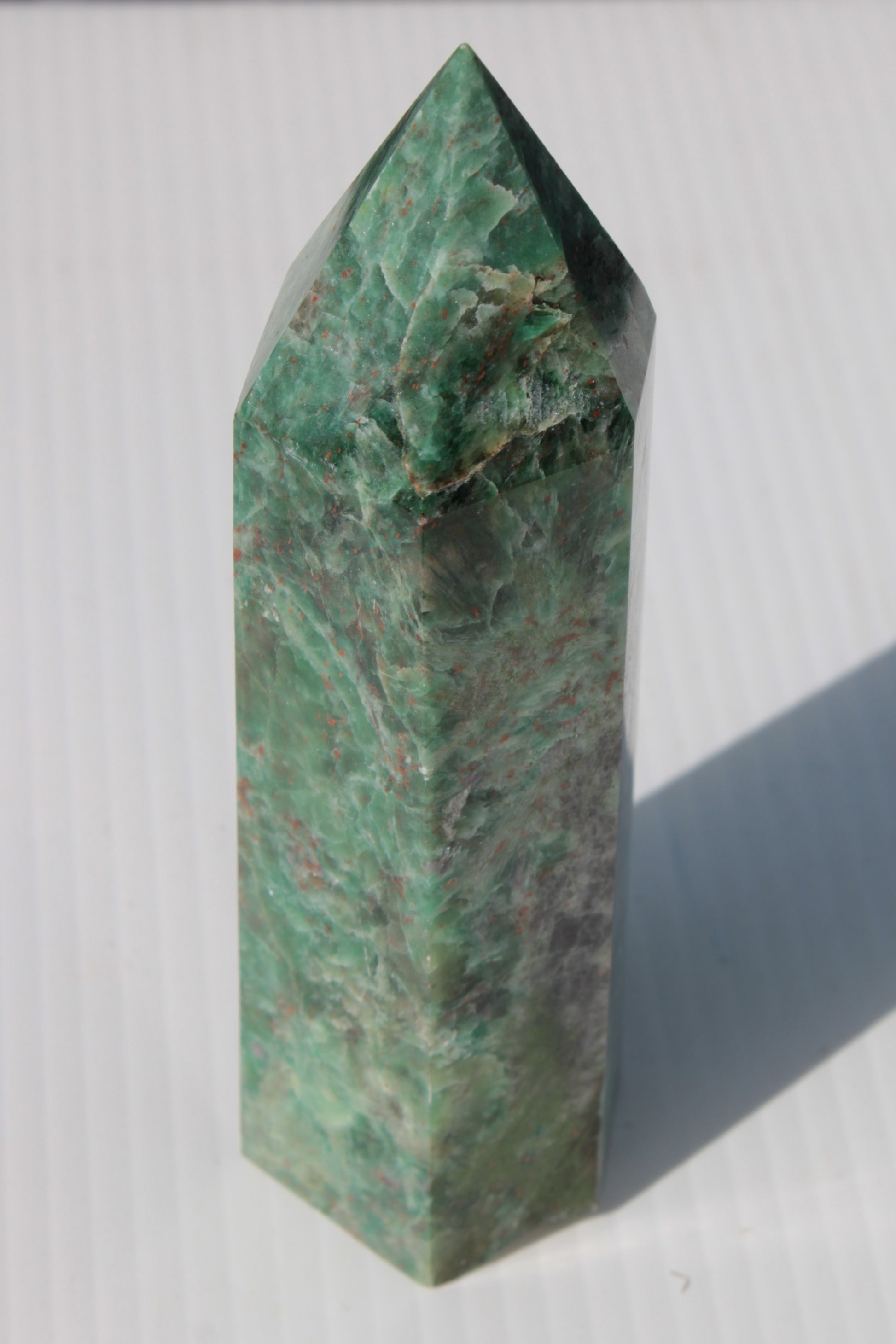 Zoisite obelisk 545g Rocks and Things