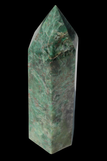 Zoisite obelisk 545g - Rocks and Things Store