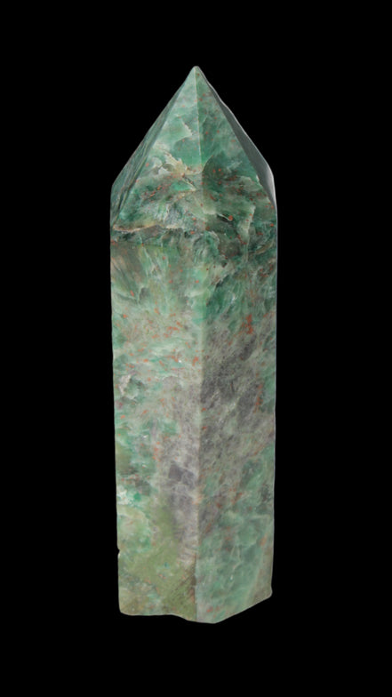Zoisite obelisk 545g - Rocks and Things Store