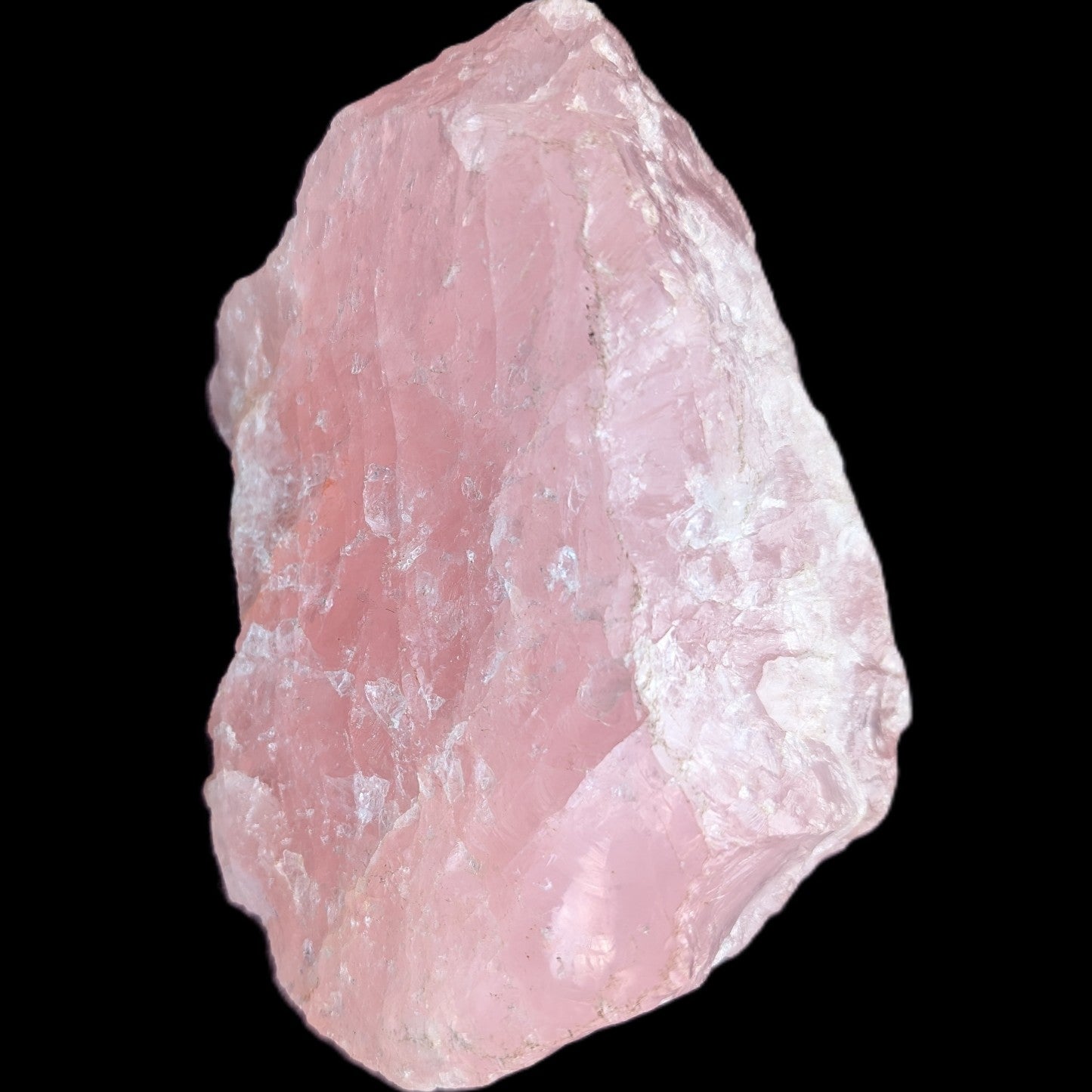 Pink Rose Quartz crystal raw stone 1625g Rocks and Things