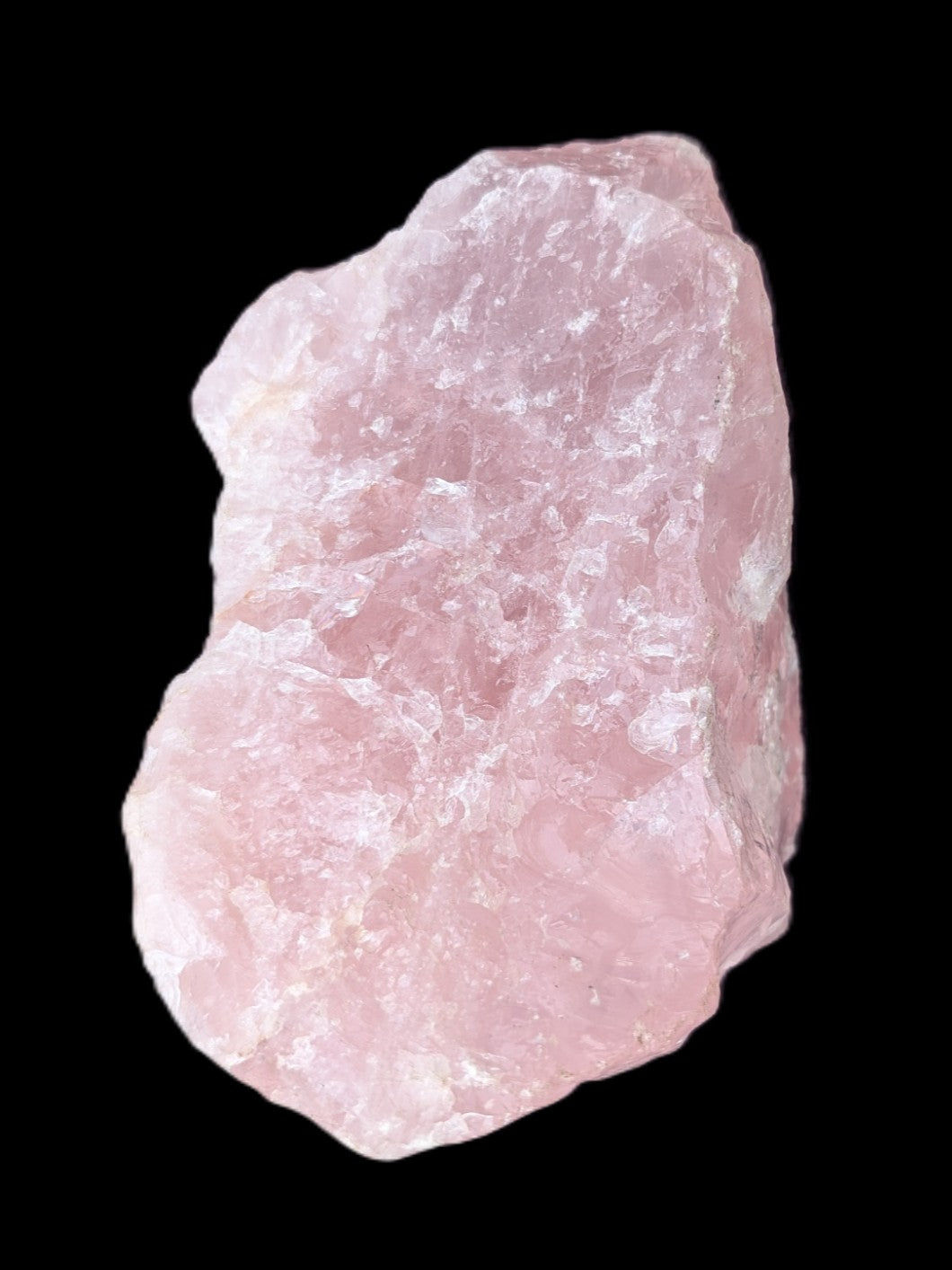 Pink Rose Quartz crystal raw stone 1625g Rocks and Things