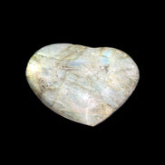 Labradorite heart 39-44g in sunlight - Rocks and Things Store