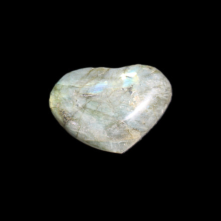 Labradorite heart 39-44g in sunlight - Rocks and Things Store