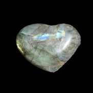 Labradorite heart 39-44g in sunlight - Rocks and Things Store