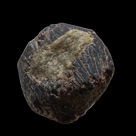 Large raw red Garnet crystal 79g in sunshine - Rocks and Things Store